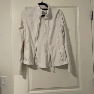 White Lululemon Define Jacket